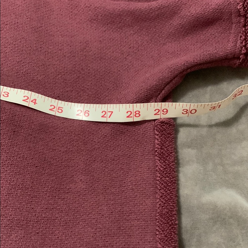 Free People Burgundy Sweatshirt - Picture 3 of 8
